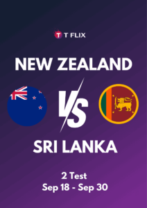 New Zealand vs Sri Lanka